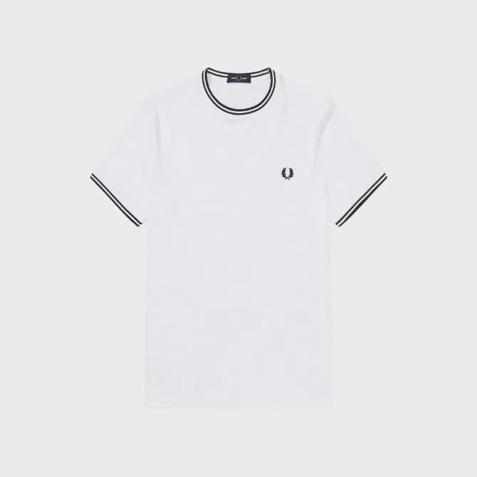 01598 Fred Perry Twin Tipped T-Shirt