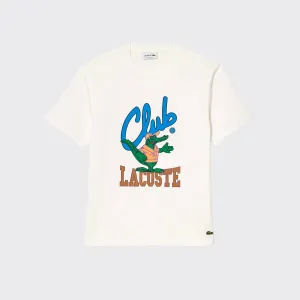 03597 Lacoste Relaxed Fit Signature Print T-shirt