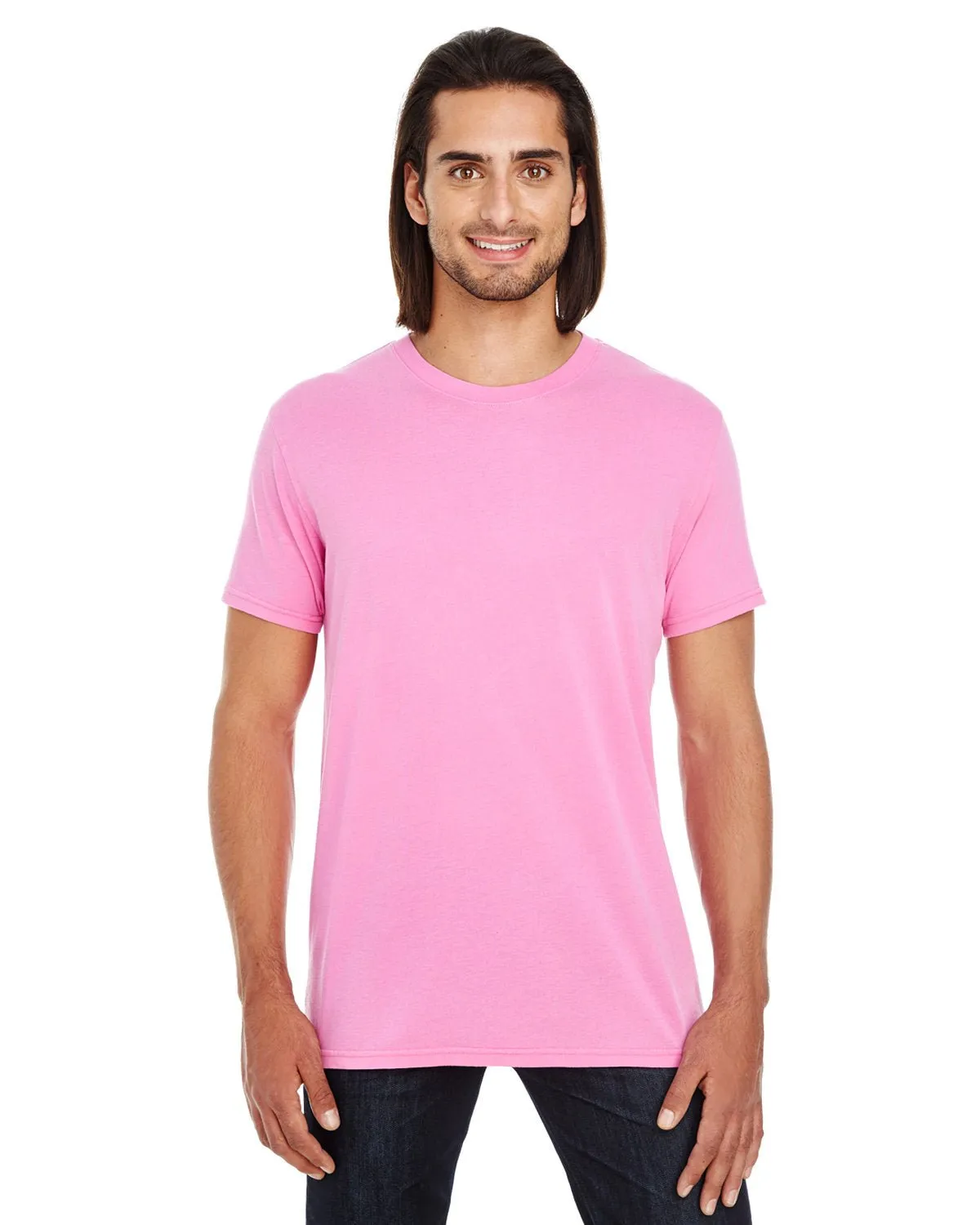 130A-Threadfast Apparel-CHARITY PINK