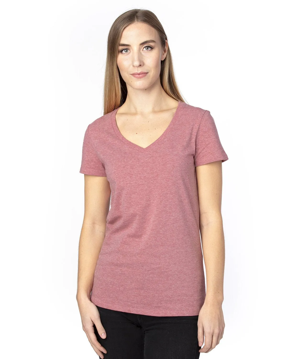 200RV-Threadfast Apparel-MAROON HEATHER