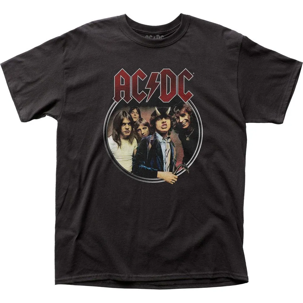 AC/DC Highway to Hell Tour Mens T Shirt Black