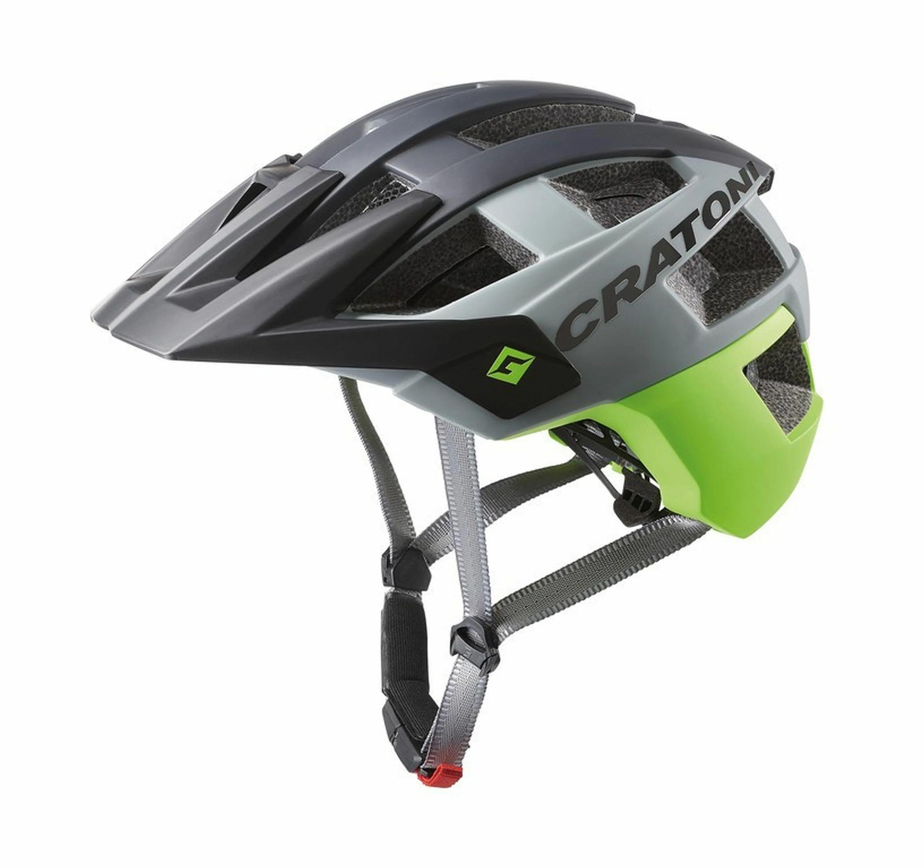 Bicycle helmet CRATONI MTB AllSet black/lime matte, black