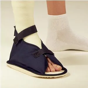 Cast Shoe Navy Canvas, Rocker, Open, Large