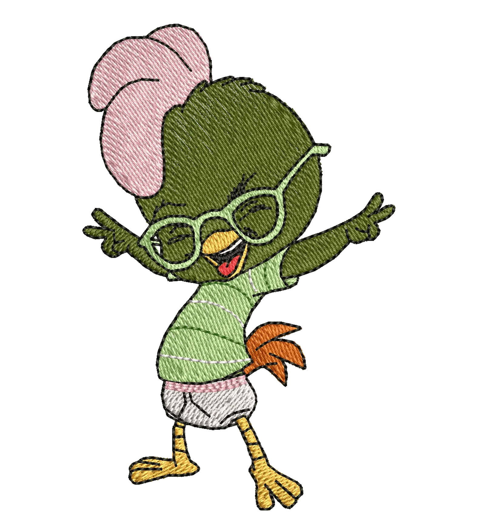 Chicken Little  - Pack of 2 Designs Embroidery Design