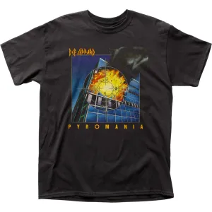 Def Leppard Pyromania Mens T Shirt Black