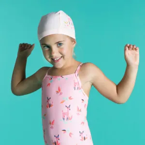 Fabric swimming cap for children