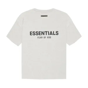 FOG ESSENTIALS SS21 SILICON APPLIQUE LOGO OATMEAL TEE (NEW)