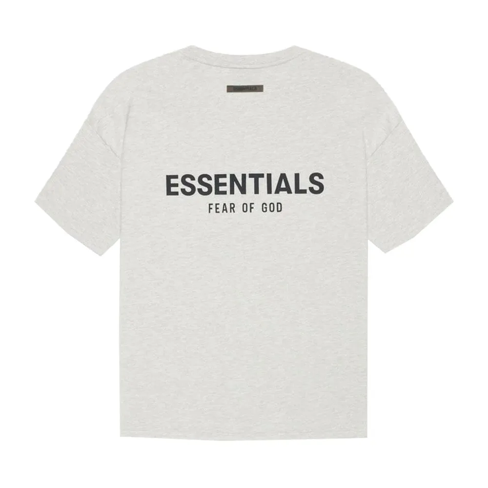 FOG ESSENTIALS SS21 SILICON APPLIQUE LOGO OATMEAL TEE (NEW)