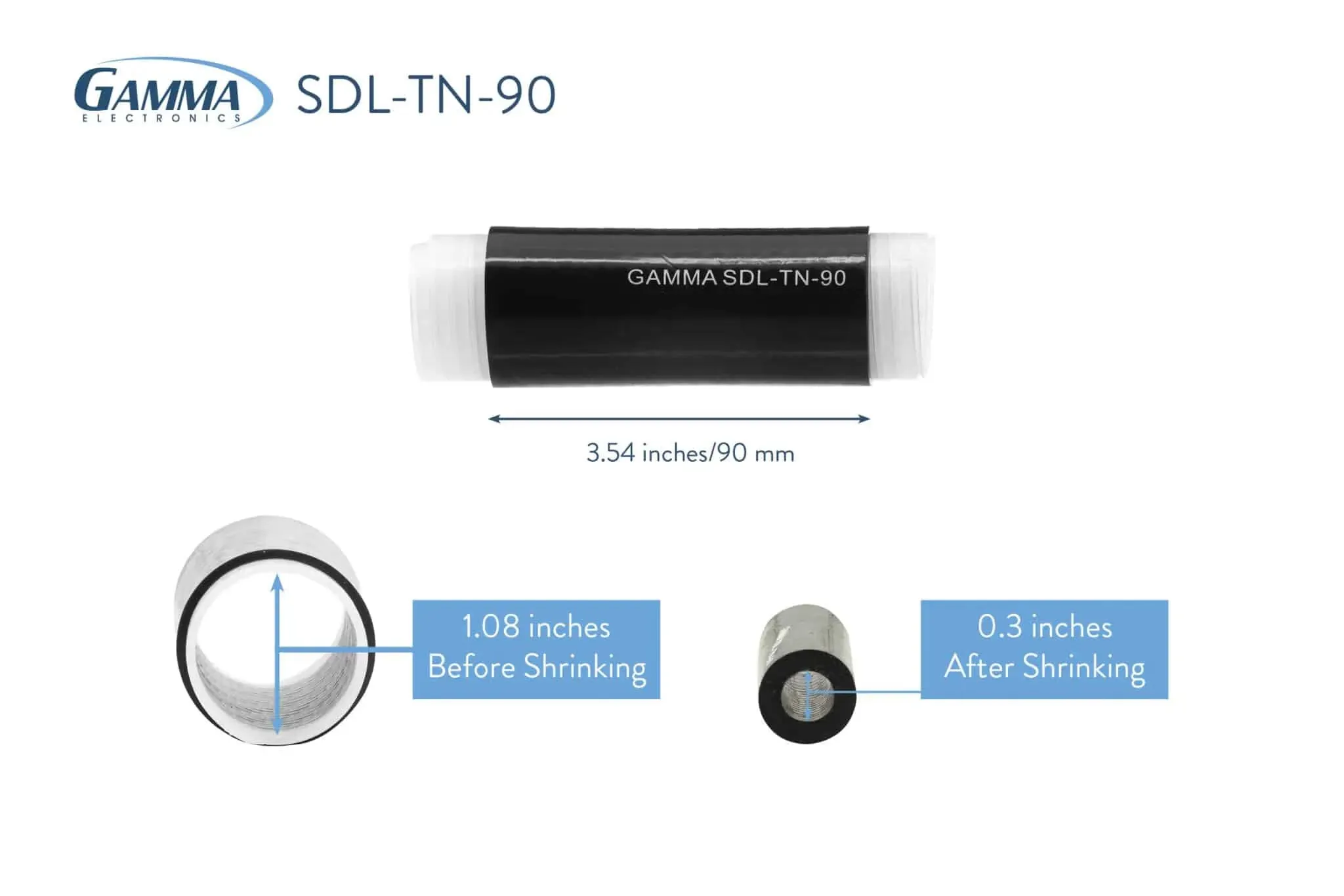 Gamma SDL-TN-90 Cold Shrink Tubing