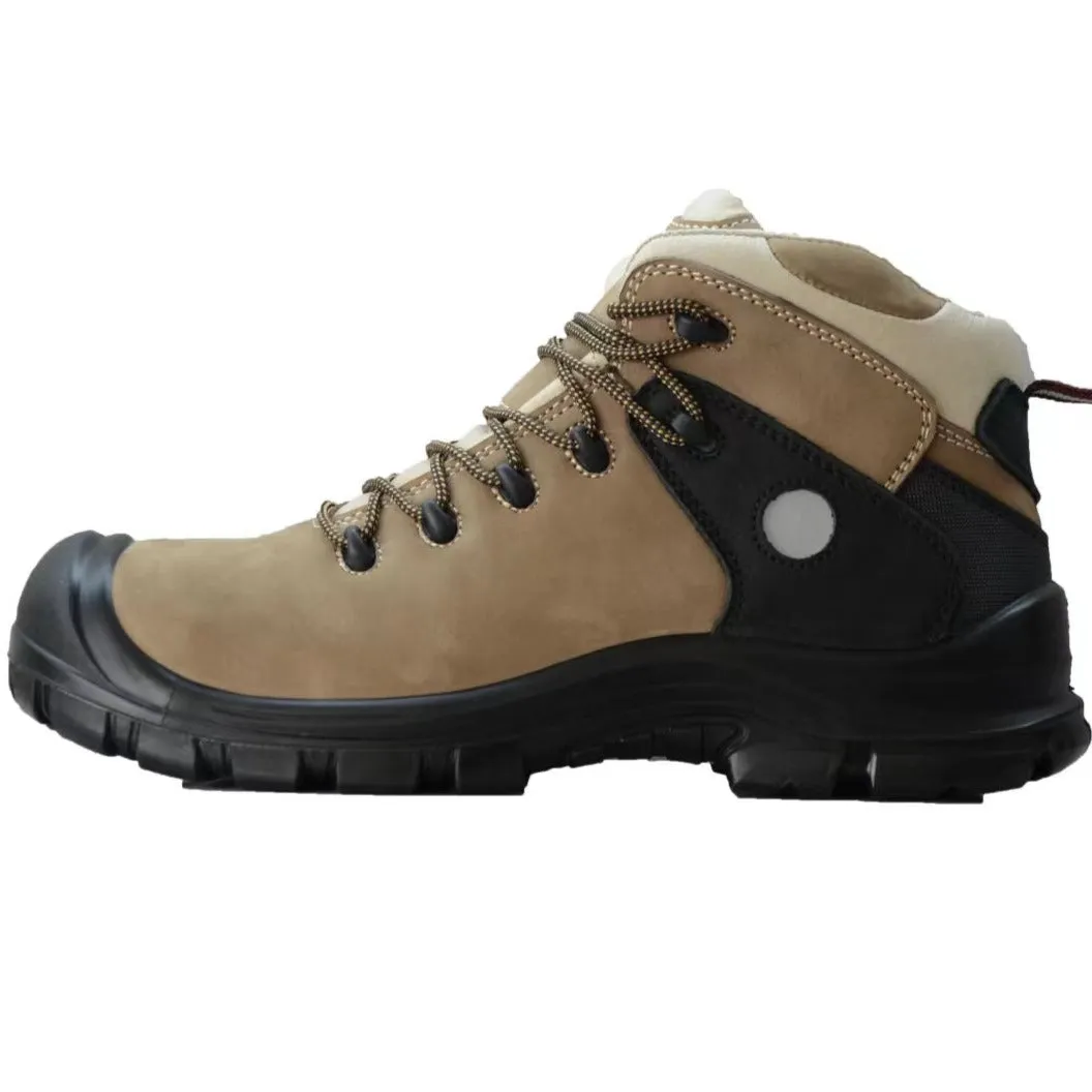 Genuine Leather Industrial Safety Boots (GH-132)