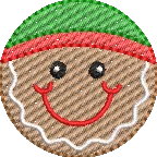 Gingerbread Boy Sketchy Mini Design