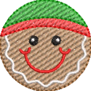 Gingerbread Boy Sketchy Mini Design