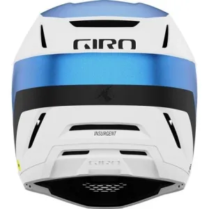 Giro Rebel Spherical Helmet, Matte White/Ano Blue