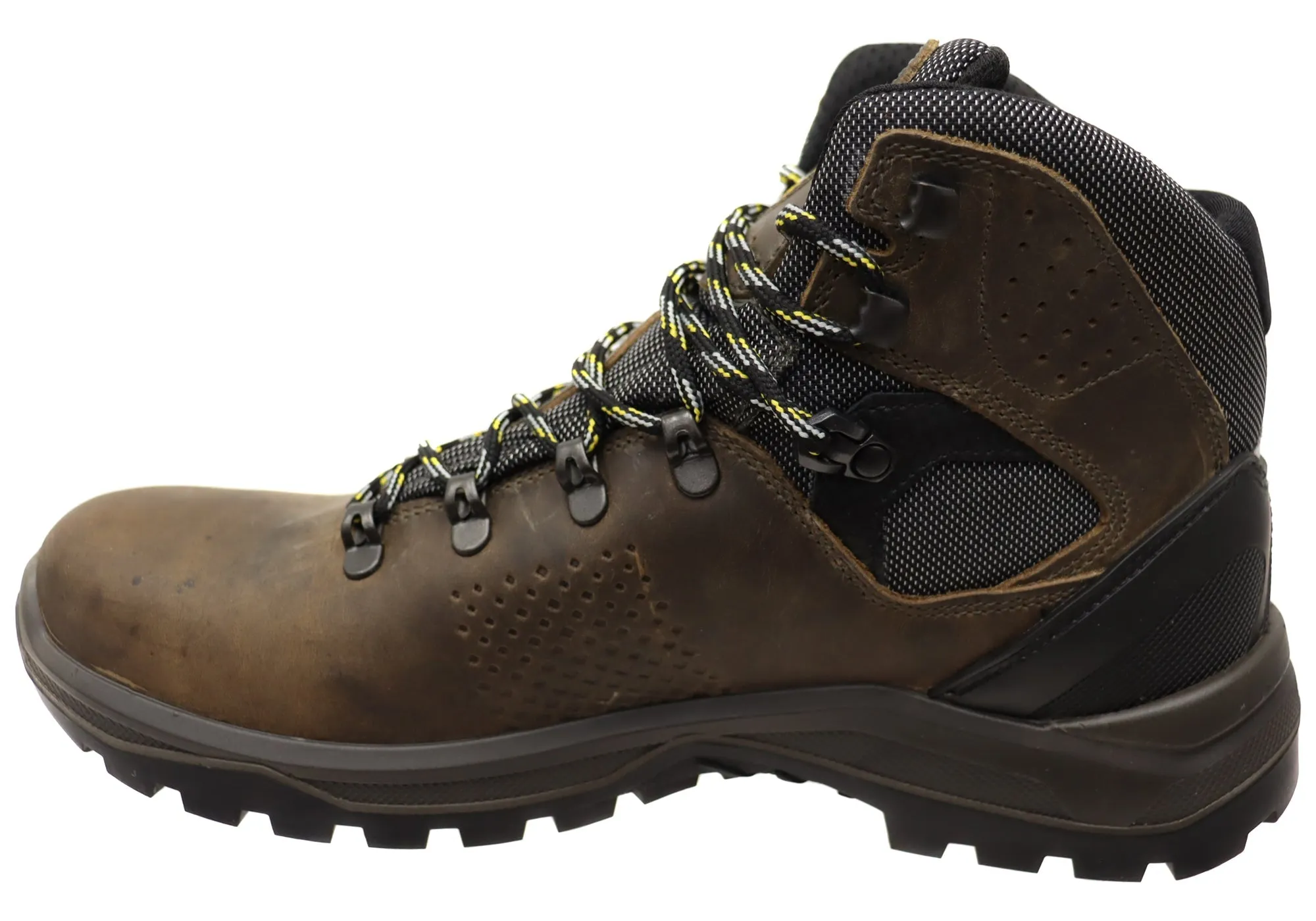 Grisport Mens Pinnacle Mid Hiking Waterproof Boots Made In Italy