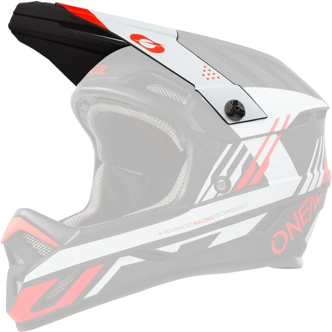 Helmet visor Oneal Backflip Strike V.23, gray