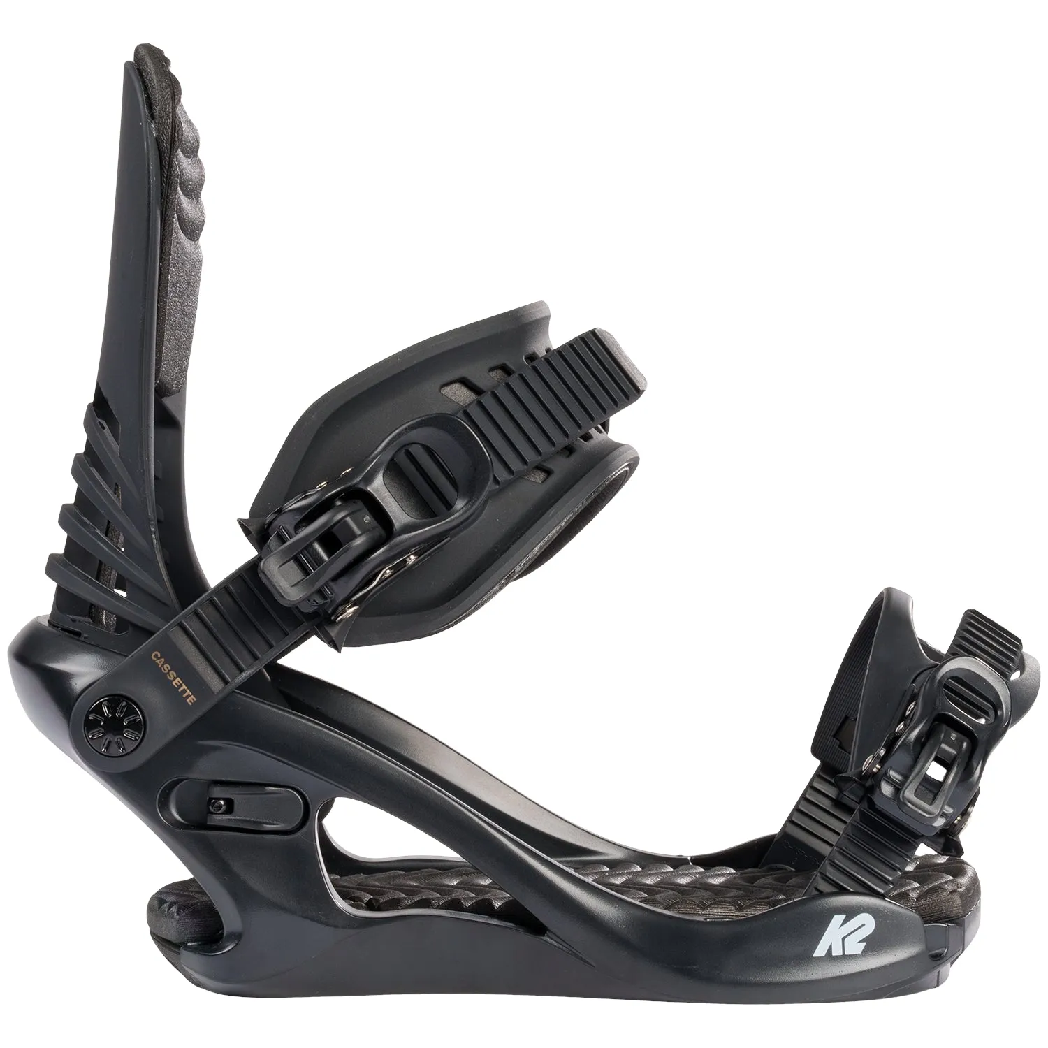 K2 Snowboard Cassette Bindings, Black