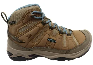 Keen Circadia Mid Waterproof Womens Leather Wide Fit Hiking Boots