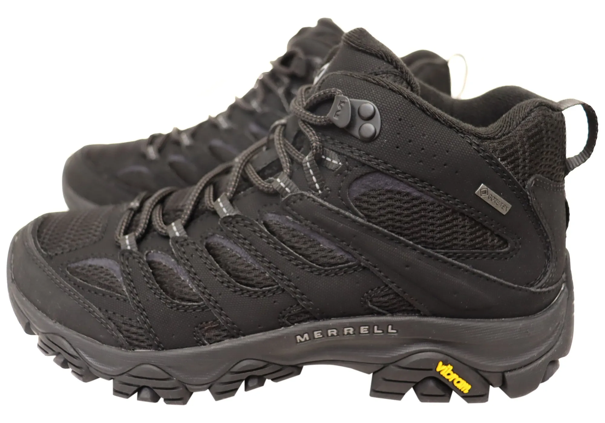 Merrell Mens Moab 3 Syn Mid GTX Comfortable Lace Up Hiking Boots