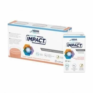 Oral impact liquid with a tropical fruit taste 237ml x 3 pieces