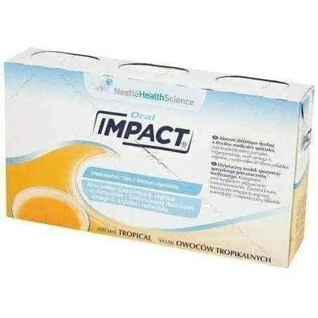 Oral impact liquid with a tropical fruit taste 237ml x 3 pieces