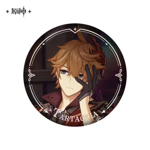 [Pre-Order] Tartaglia - Genshin Impact Character PV Series Tin Badge