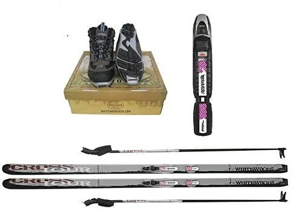 relaxed Adult NNN Cross Country Ski Package, 197cm (for Skiers 151-180 lbs.)