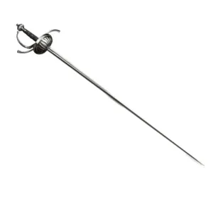 Ribbed Shell Swept Hilt Rapier