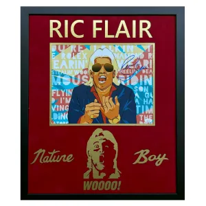 Ric Flair Hand Signed & Framed Wrestling 11x14 Photo (JSA)