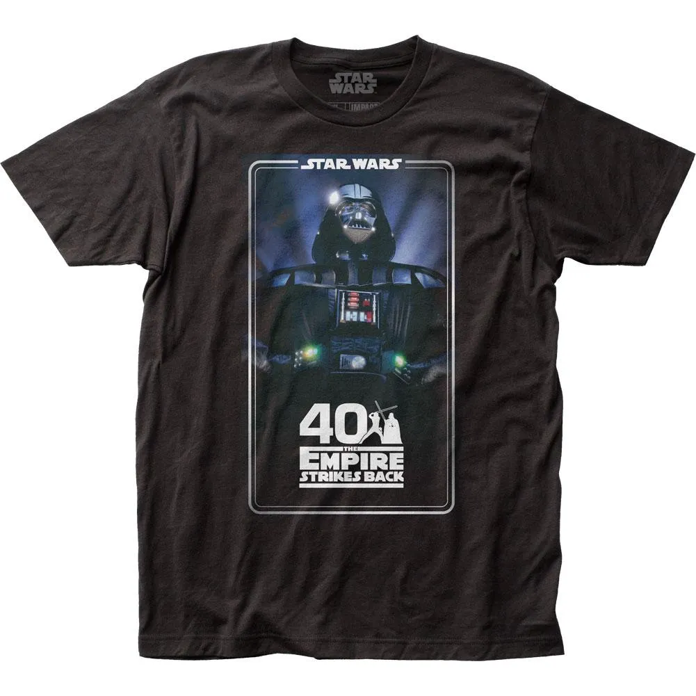 Star Wars ESB 40 Years Mens T Shirt Black