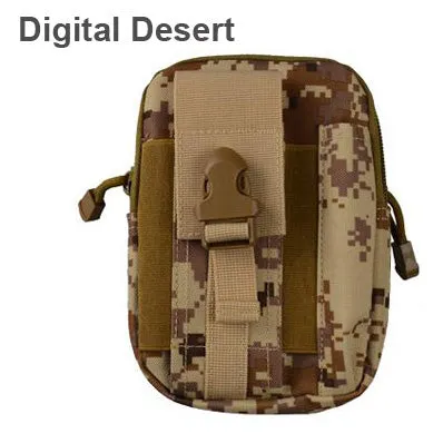 Tactical Molle Pouch Belt Waist Pack Bag Pocket Military Fanny Pack Phone Cases for Samsung Galaxy S5 S6 Iphone 6s 7 Plus LG G4