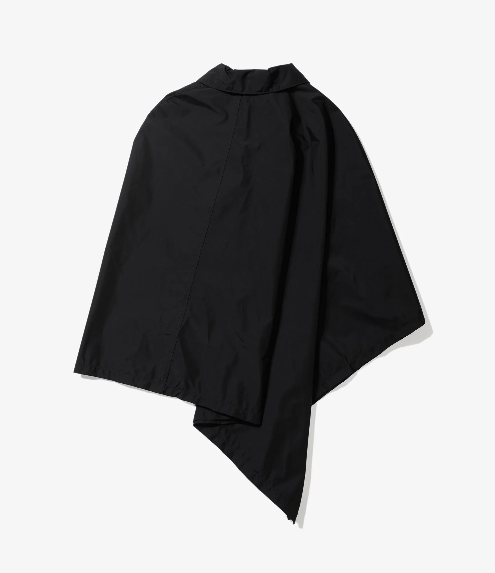 Tent Cape – Black Nylon 3-Layer Cloth