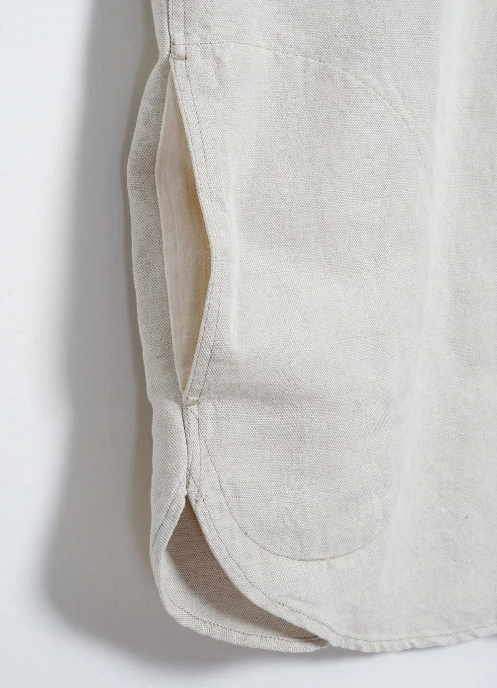 VILLY | Short Sleeve Shirt | Flax Nature